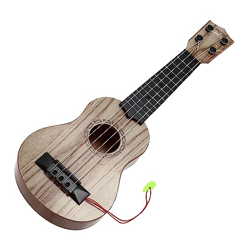 VICASKY 2 STK Gitarrenspielzeug für Kinder Musikinstrumente, Spielzeug Kinder-Ukulele-Spielzeug kinderinstrumente Kinder musikinstrumente Ukulele für anfänger Mini-Gitarre Plastik Weiß von VICASKY