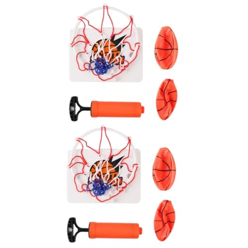 VICASKY 2 Sätze Basketballspielzeug für Kinder basketballspiel für Kinder Basketball Hoop Indoor Mini-Basketballkorb für die Tür Indoor-Basketballkorb Basketballkorb für Kinder Spielzeuge von VICASKY