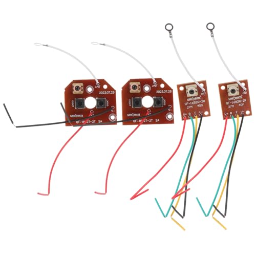 VICASKY 2 Sätze Fernbedienungsmodul Fernbedienung Auto Fernbedienung Sender Empfängerplatine Rc Auto Empfängerplatine Kind Wissenschaftsspielzeug Physik Elektrisches Experiment von VICASKY