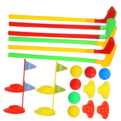 VICASKY 2 Sätze Golfclubs Outdoor draußen Sportanzug golfschlägersätze Golfspielzeug aus Kunststoff für Bildungsspielzeug Plastik Colorful VICASKY 2 Sätze Golfclubs Outdoor draußen Sportanzug golfschlägersätze Golfspielzeug aus Kunststoff für Bildungsspielzeug Plastik Colorful von VICASKY