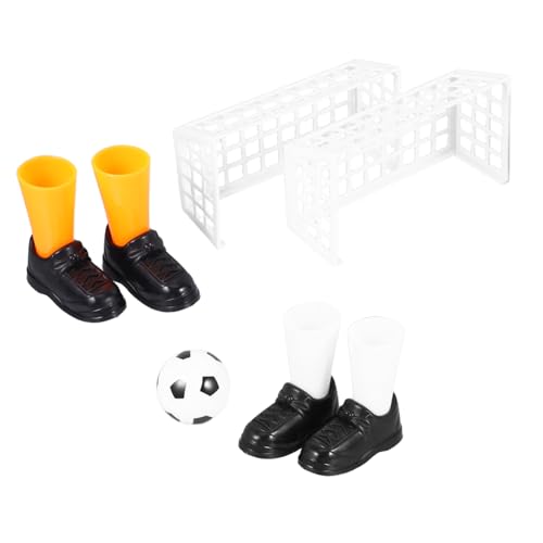 VICASKY 2 Sätze Interaktives Tischfußballspiel Mini Finger Soccer Toy aus Sicherem Fördert Hand Augen Koordination und Fingerkraft für Kindergeburtstag und Partyspaß VICASKY 2 Sätze Interaktives Tischfußballspiel Mini Finger Soccer Toy aus Sicherem Fördert Hand Augen Koordination und Fingerkraft für Kindergeburtstag und Partyspaß von VICASKY