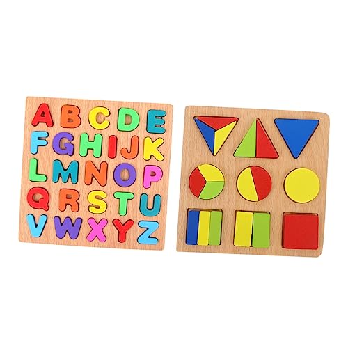 VICASKY 2 Sätze Puzzle laubsägen für rätsel für gestalten laubsäge shaperly holzspielsachen Figuren Toys knobeleien für hölzern Colorful von VICASKY