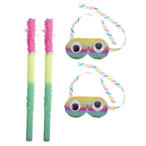 VICASKY 2 Sets Pinata Spielzeug Für Mädchen Kinder Augenmaske Kinderbrille Partyspielzubehör Kinder Augenklappen Kinder Mädchen Spielzeug Kinder Augenklappe Mädchen Spielzeug von VICASKY