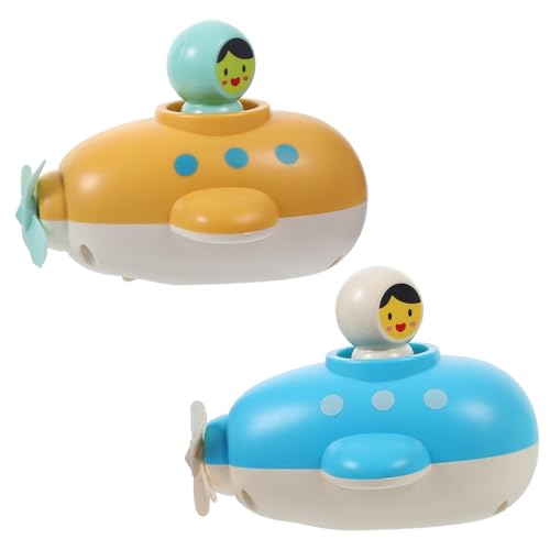 VICASKY 2 Stück Badespielzeug Badewannenspielzeug 1–3 Jahre Aufziehbares Badewannenspielzeug Poolspielzeug Aufziehspielzeug Kleinkindspielzeug Kinderspielzeug 1–3 Jahre von VICASKY