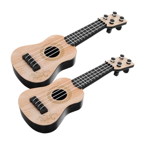 VICASKY 2Stücke Ukulele Spielzeug für Mädchen Simulations Instrument für Kinder Musikinstrumente zur Frühen Bildung Gitarrenspielzeug für Kleinkinder für Geburtstage und Feiertage VICASKY 2Stücke Ukulele Spielzeug für Mädchen Simulations Instrument für Kinder Musikinstrumente zur Frühen Bildung Gitarrenspielzeug für Kleinkinder für Geburtstage und Feiertage von VICASKY