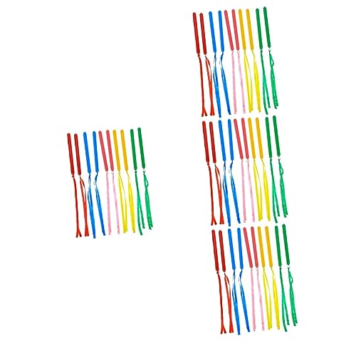 VICASKY 20 Paar Rhythmusstock Musikalische Stöcke Musikalische Spielsachen Rhythmusstäbe Werkzeuge Für Kinder Kleinkinderinstrumente Wiki-Sticks Für Kinder Bulk Instrumentenzubehör Nylon von VICASKY