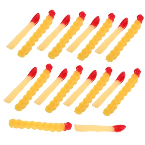 VICASKY 20 Stück Simulationsmodell für Pommes Frites Spielzeugnahrung Party Lebensmitteldekoration Stellen Sie Sich Essen für vor Kartoffelspielzeug Fast-Food- PVC VICASKY 20 Stück Simulationsmodell für Pommes Frites Spielzeugnahrung Party Lebensmitteldekoration Stellen Sie Sich Essen für vor Kartoffelspielzeug Fast-Food- PVC von VICASKY