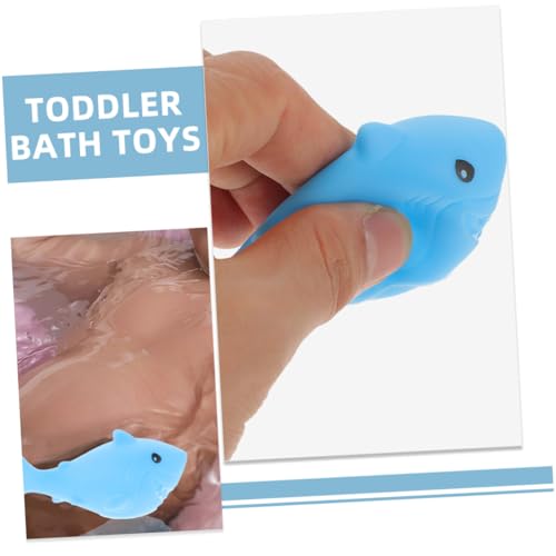 VICASKY 20 Stück Teiliges Badespielzeug mit Quietschen Weiche Haifiguren aus Schadstofffreiem Material Robust und Verschleißfest Geeignet für Junge Mädchen Badewanne Schwimmbad und VICASKY 20 Stück Teiliges Badespielzeug mit Quietschen Weiche Haifiguren aus Schadstofffreiem Material Robust und Verschleißfest Geeignet für Junge Mädchen Badewanne Schwimmbad und von VICASKY
