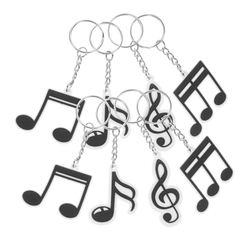 VICASKY 20 Stück Teiliges Musik Schlüsselanhänger PVC Material Musikalische Noten Design Langlebig für Schlüssel Rucksack Dekoration Musikparty Zubehör VICASKY 20 Stück Teiliges Musik Schlüsselanhänger PVC Material Musikalische Noten Design Langlebig für Schlüssel Rucksack Dekoration Musikparty Zubehör von VICASKY