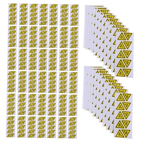 VICASKY 200 Stück Selbstklebende Maschinen Warnaufkleber Handverletzungswarnung Stark Haftend Für Arbeitsplatz Gefahren und Unfallprävention VICASKY 200 Stück Selbstklebende Maschinen Warnaufkleber Handverletzungswarnung Stark Haftend Für Arbeitsplatz Gefahren und Unfallprävention von VICASKY
