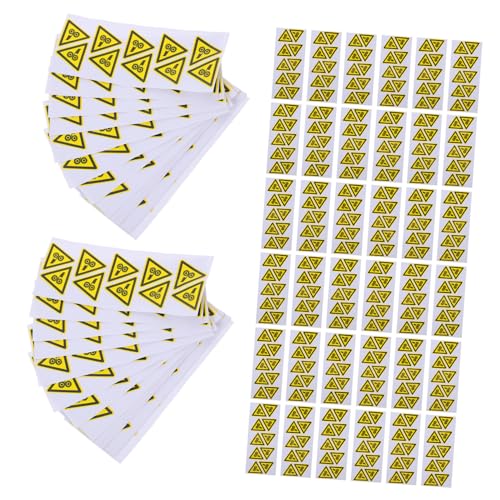 VICASKY 200stücke Sichtbarkeits-Maschinen-gefahrenschilder Selbstklebende Vorsichtsaufkleber Warnetiketten Etiketten Zur Handverletzungsprävention Für Am Arbeitsplatz VICASKY 200stücke Sichtbarkeits-Maschinen-gefahrenschilder Selbstklebende Vorsichtsaufkleber Warnetiketten Etiketten Zur Handverletzungsprävention Für Am Arbeitsplatz von VICASKY