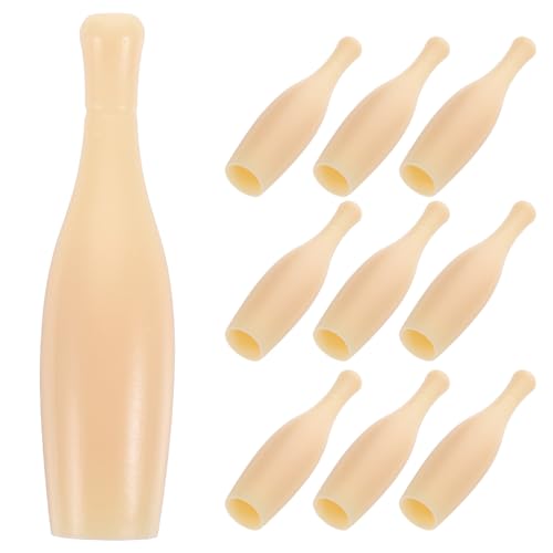 VICASKY 20St Bowlingkugel Maschine Bowling- Gadgets Ersatz für Bowlingspiele Tischbowling Desktop-Bowling-Zubehör Mini-Bowling Tischspiel Bowling die Hüften Khaki von VICASKY