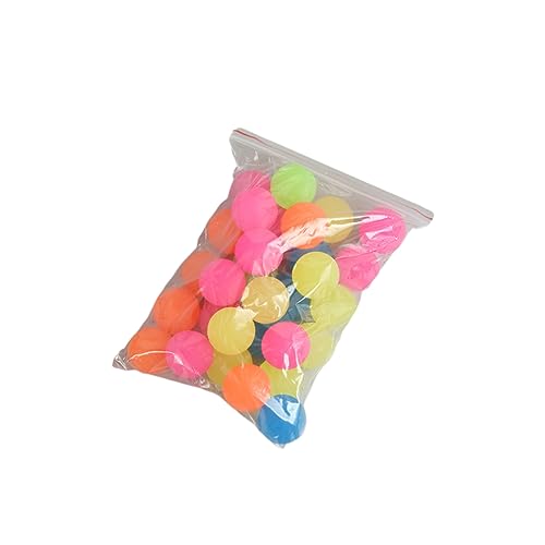 VICASKY 20St lustiges Kinderspielzeug für Toys Stringy Balls flummiset Gummispielzeug Springender Ball Kinderbälle Gummiball Fluoreszierende Kugel von VICASKY