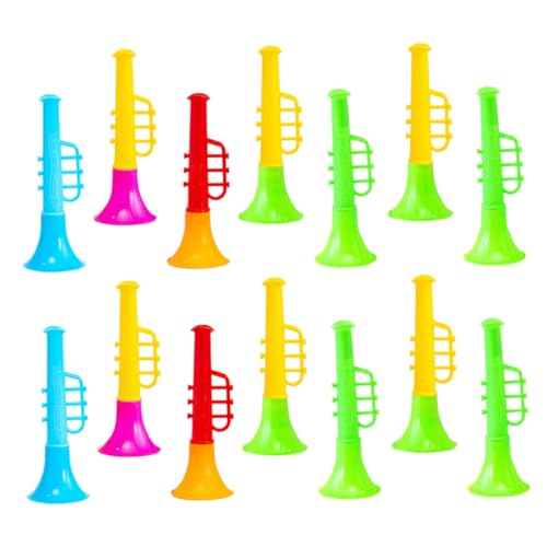 VICASKY 20st Kleiner Lautsprecher Hornspielzeug Für Partygeschenke Für Trompeteninstrument Blasrohr Blashornkinder Schiebepfeife Hörrohr Mini-Horn Plastik von VICASKY