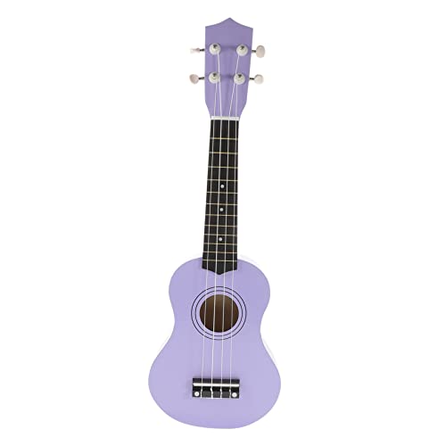 VICASKY 21 Musikinstrument kinderinstrumente musikinstrumente Ukulele Lernspielzeug Gitarreninstrument simulierte Gitarre Hölzern Violett von VICASKY