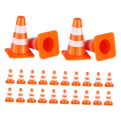 VICASKY 24 Stück Teiliges Mini Verkehrskegel Orange Miniatur Verkehrszeichen und Absperrungen Interaktives Lernspielzeug für Verkehrssicherheit Detailreiche Straßenschilder Fördert VICASKY 24 Stück Teiliges Mini Verkehrskegel Orange Miniatur Verkehrszeichen und Absperrungen Interaktives Lernspielzeug für Verkehrssicherheit Detailreiche Straßenschilder Fördert von VICASKY