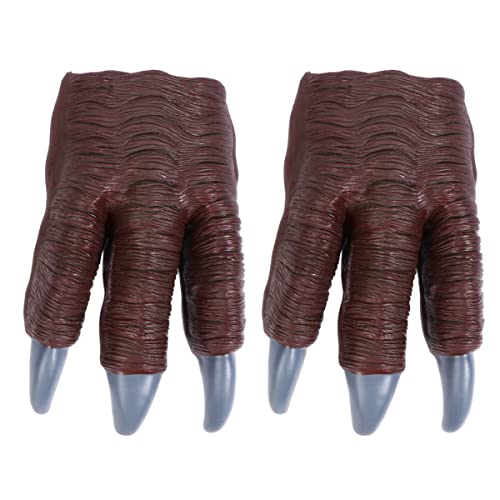 VICASKY 2St Dinosaurier-Klaue Krallendinosaurier für Kinder Dinosaurier-Pfoten-Handschuhe Dino kinderspielzeug Dino Fasching Cosplay-Dinosaurierpfote Dinosaurierkrallen schimmeln Plastik von VICASKY