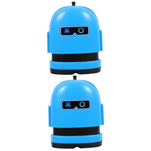 VICASKY 2St Kinderstempel personalisierter Namensstempel für Kleidung Kleidungsstempel personalisierter Stempel personalisierte Stempel Roboter schöner Namensstempel Cartoon-Namensstempel von VICASKY