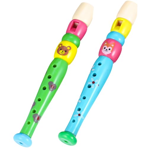 VICASKY 2St Klarinette kinderinstrumente musikinstrumente Educational Toys Anfängerflöte Musikinstrument Blockflöteninstrument Zinn Blockflöte für Plastik von VICASKY