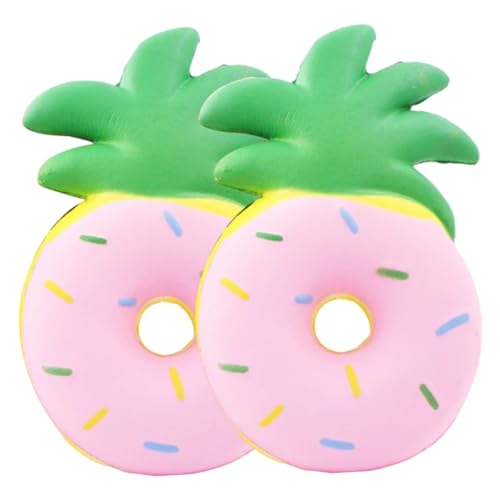 VICASKY 2St Rebound- kinderspielzeug quetschspielzeug Weihnachten wichtelgeschenk Druckabbau Donut-Stress- Bälle quetschen Donut-Stressbälle Pu von VICASKY