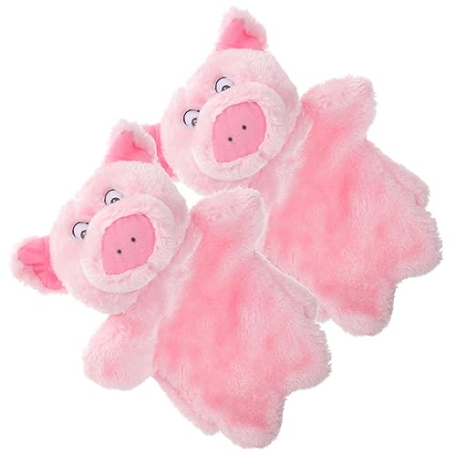 VICASKY 2pcs Kinder Handpuppe Kleinkind Tierplüsch Spielzeugtiere Hand Puppenspiel Plüsch Spielzeug von VICASKY