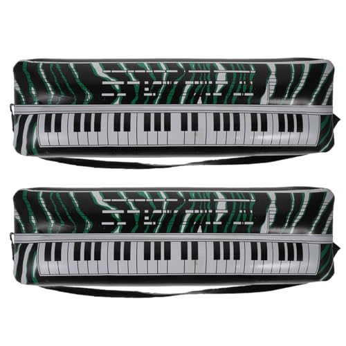 VICASKY 2st Aufblasbare Elektronische Tastatur Party -Requisiten Saxophonspielzeug Für Keyboard-Klavier Für Requisiten Für Die Hochzeitstanzfläche Instrumente Sprengen PVC von VICASKY