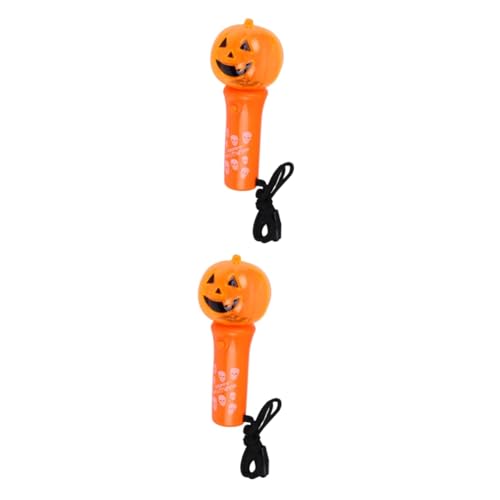 VICASKY 2st Halloween-leuchtstab Spielzeugteleskop Fluoreszierender Stick Led Leuchtend Leuchtstab Für Halloween Hochstuhl-banner Halloween-flash-stick Halloween-requisiten Aufleuchten von VICASKY