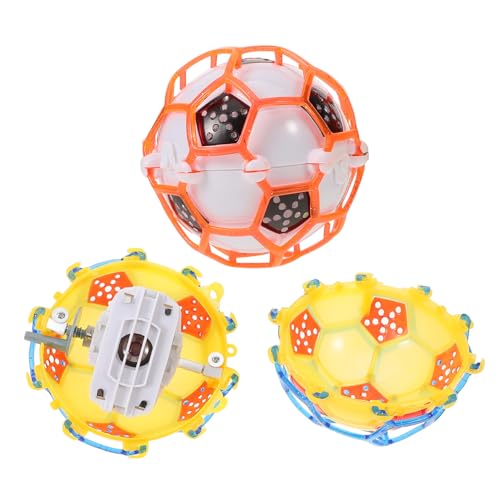 VICASKY 2st Leuchtender Fußball Led-Kugeln Mit Blinkenden Lichtern Kinderfußball Leuchtende Hüpfbälle Mini-leuchtkugel Fitnessball Hüpfen Leichter Fußball Leuchtkugel Für Kinder Plastik von VICASKY