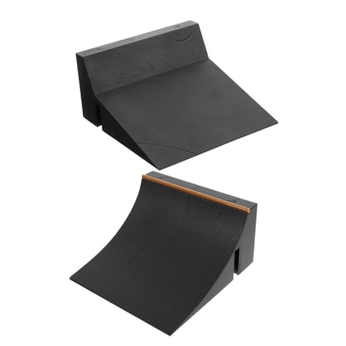 VICASKY 2st Requisiten Für Skateboard-veranstaltungsorte -Skateboard-Rampe Skateboard-Park-Requisiten Skateboards -Skateboard-Park-Teile Skate-Rampe Skate-Tool Plastik Black von VICASKY