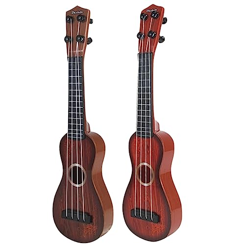 VICASKY 2st Simulations-Ukulele Musikinstrumente Für Kleinkinder Musical Xylophon Für Kleinkindertrommel -xylophon Ukulele Modelle Für Kindergitarre Plastik von VICASKY