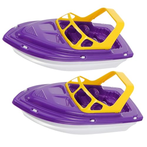 VICASKY 2st Spielzeug Badeboote Badewanne Boot Boote Für Badewanne Boot Für Badewanne Kleines Kinderboot Plastik Violett von VICASKY