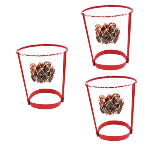 VICASKY 3 STK werfen Spielzeug Head-Hoop-Spiel -Spielzeug Mini-Basketballkorb Spielzeug für draußen Spielzeug für Kinder Outdoor-Spielset Spielzeuge Kinder werfen Kotspielzeug von VICASKY