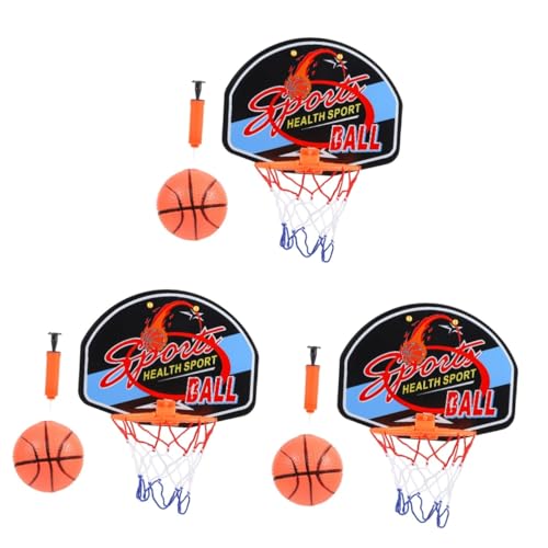 VICASKY 3 Sätze Basketballständer Für Kinder Spielzeug Für Draußen Basketballkorb Außenspielzeug Für Kleinkinder Basketball-kit Kleinkindspielzeug Basketball Für Kleinkinder Pp von VICASKY