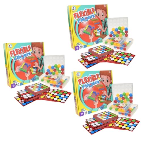 VICASKY 3 Sätze Brettspiel Spielzeug Kinder zappeln Spielzeug abprallen interaktives Spielzeug Kinder brettspiele Tischspielzeug Rollende Ballspielzeuge Interaktives Kampfspielzeug Papier von VICASKY