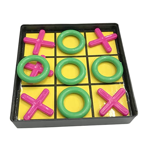 VICASKY 3 Sets Pädagogisches Spielzeug Für Kinder Puzzle Denksportaufgaben Klassische Brettspiele Für Kinder Kinder Puzzle Brettspielzeug Neun Dame Spiel Freizeit Tischspiel von VICASKY