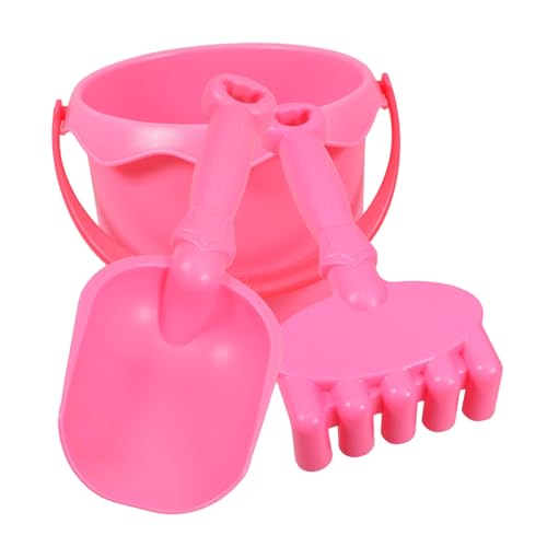VICASKY 3 Stück Gartenset mit Langem Schaufel Rechen und Eimer aus Robustem Multifunktionale Gartenspielzeug für Mädchen Langlebig für Garten Sandspiel im Sommer VICASKY 3 Stück Gartenset mit Langem Schaufel Rechen und Eimer aus Robustem Multifunktionale Gartenspielzeug für Mädchen Langlebig für Garten Sandspiel im Sommer von VICASKY