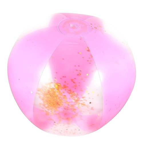 VICASKY 3 Stück Glitzer Wasserball Großer Aufblasbarer Wasserball Aufblasbarer Paillettenball Glitzer Pailletten Wasserball Aufblasbare Wasserbälle Glitzer Poolbälle Wasserbälle Für von VICASKY