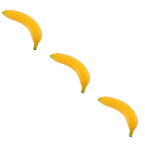 VICASKY 3 Stück Musikalisches Percussion Banane Form Abs Material Frühförderung Hand Auge Koordination Konzentration Maracas VICASKY 3 Stück Musikalisches Percussion Banane Form Abs Material Frühförderung Hand Auge Koordination Konzentration Maracas von VICASKY