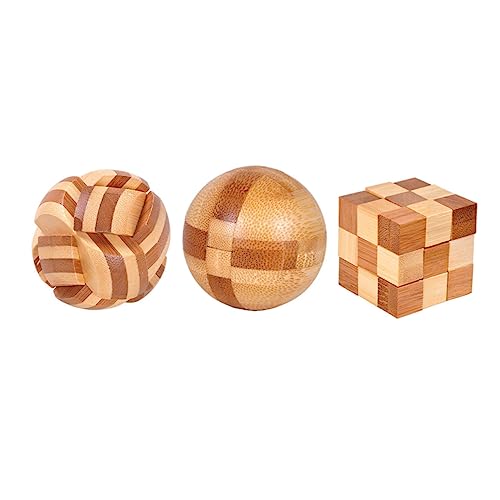 VICASKY 3 Stück Teiliges Intellektuelles Knobelspiel mit Glatter Oberfläche Fördert Problemlösung und Koordination Kreatives Familienspiel für Erwachsene Stressabbauendes Geduldspiel VICASKY 3 Stück Teiliges Intellektuelles Knobelspiel mit Glatter Oberfläche Fördert Problemlösung und Koordination Kreatives Familienspiel für Erwachsene Stressabbauendes Geduldspiel von VICASKY