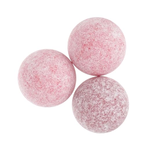 VICASKY 3 Stück Tischfußball Ersatzbälle Kunststoff Fußball Kugeln für Tischfußballspiel Zubehör Langlebig Leicht Kompakt Rot VICASKY 3 Stück Tischfußball Ersatzbälle Kunststoff Fußball Kugeln für Tischfußballspiel Zubehör Langlebig Leicht Kompakt Rot von VICASKY