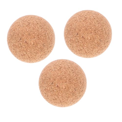 VICASKY 3 Stück Tischfußball Holzkugeln aus Verschleißfestem Holz Austauschbare Korkbälle für Indoor Fußballtisch Langlebige und Tragbare Fußballtisch Zubehör VICASKY 3 Stück Tischfußball Holzkugeln aus Verschleißfestem Holz Austauschbare Korkbälle für Indoor Fußballtisch Langlebige und Tragbare Fußballtisch Zubehör von VICASKY