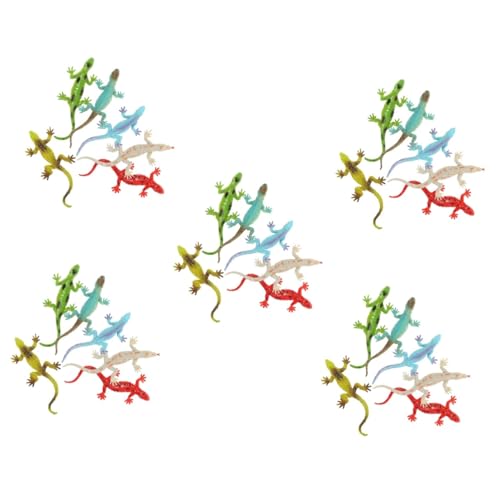 VICASKY 30 STK Eidechse Spielzeug Eidechsenfiguren Reptilien-eidechsenfigur Künstliche Eidechsenverzierung Lernspielzeug Aus Eidechsen Künstliches Eidechsenmodell Krabbelspielzeug Plastik von VICASKY