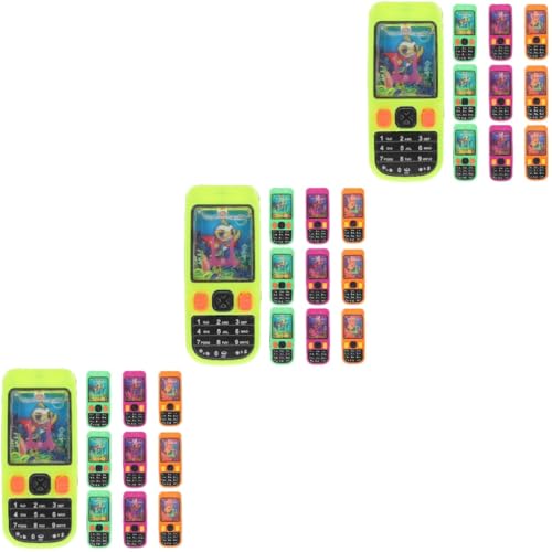 VICASKY 30 STK Handy-Ring-wassermaschine Klassisches Spielzeug Handy Für Kinder Gefälligkeiten Für Geburtstagsfeiern Kinder Telefon Kinder Handys Kinderspielzeug Spielzeug-Telefon Plastik von VICASKY