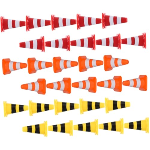 VICASKY 30 Stück Teiliges Mini Verkehrskegel Verkehrszeichen für Verkehrserziehung Simulation Eltern Junge Mädchen Interaktion Pädagogisch Nützlich Rote Gelbe Orange VICASKY 30 Stück Teiliges Mini Verkehrskegel Verkehrszeichen für Verkehrserziehung Simulation Eltern Junge Mädchen Interaktion Pädagogisch Nützlich Rote Gelbe Orange von VICASKY