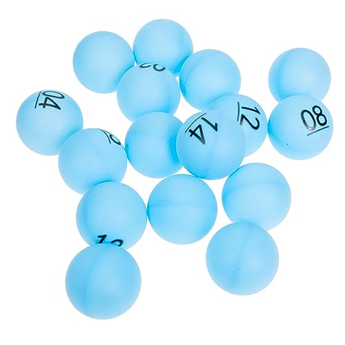 VICASKY 32 STK Lotteriekugel Tombola-Bälle Partyspielbälle Lotterie-Requisiten für Partyaktivitäten Colored Balls Games Verlosung von Bällen Partyspiel Bälle Requisiten Plastik von VICASKY