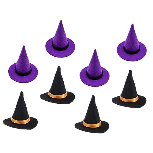 VICASKY 32 Stk Mini-Hexenhut Weihnachtsmann-Zubehör Schlangen-Partyhüte Einhorn-Partyhüte Kostüm mini hexenhut halloween hut halloween deko tragbarer Hexenhut schöner Hexenhut gefühlt von VICASKY