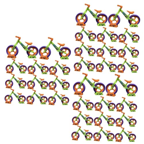 VICASKY 36 STK Karotten-Balance-Auto Mini-Spielzeug Kinderspielzeug Minispielzeug Für Kinder Mini-Fahrrad Elektrisches Fahrrad DIY-montagespielzeug Laufrad Zusammenbauen Plastik von VICASKY