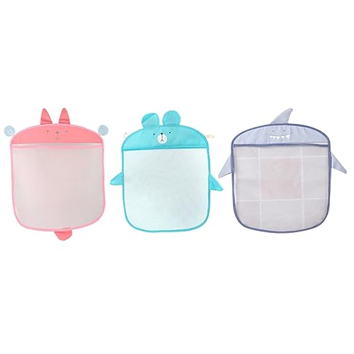 VICASKY 3St Medizin Feeder Kinder badewanne Aufbewahrungsnetz für Badespielzeug aufbewahrungssack Storage Pockets Netztaschen zum Aufhängen an der Wand -Badewannen-Aufbewahrungstasche von VICASKY