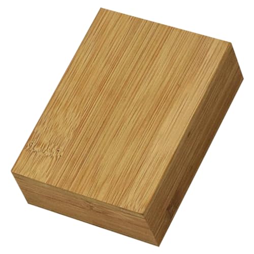 VICASKY 3St Pokerbox Spieldeckhalter dekorative Poker-Fall Spielkarten Box Spielkarten aufbewahrung Kartenaufbewahrungsorganisator Pokerkoffer aus Holz hölzern Khaki von VICASKY