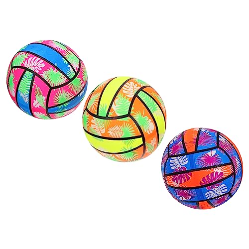 VICASKY 3St der Ball für kinderspielzeug badeinsel Pool Wasserspielzeug poolbecken Volleyball Sport Badespielzeug aufblasbare Volleybälle aufblasbare Bälle PVC von VICASKY